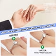 thumbnail image 3 of Eiito Ajustadores de talla para anillos, 16 piezas, protectores invisibles ajustables, 3 of 7