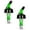 Green, variant on 30ml Liquor Dispenser Automatic Measured Pourer Wine Pour Spout Kitchen Tool