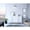 White, variant on 6 - Drawer Double Dresser in White, Four Legs / Bedroom Storage Essential