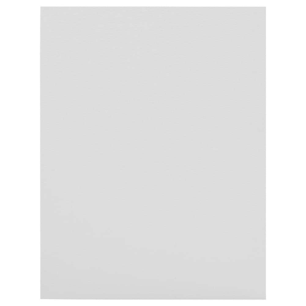 JAM Paper Foldover Cards, 4 3/8 x 5 7/16, White, 100/Pack