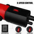 thumbnail image 4 of Towiac 550W Professional Electric Sheep Clipper, 6 Speeds Heavy Duty Dog Shears for Thick Fur, 4 of 8
