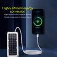 thumbnail image 3 of Panel Solar De 30W, Kit De Panel Solar De Seguridad De Silicio Monocristalino Profesional Con Controlador De 12V 24V Para Vehículos Para Acampar, 3 of 7