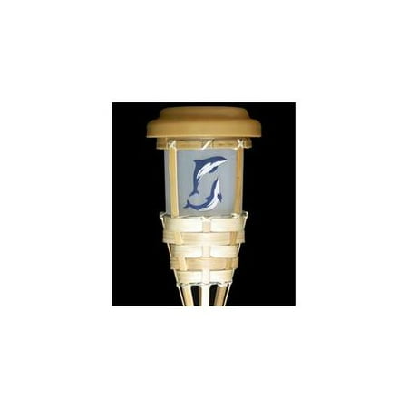 Designer Tiki TKT109 Dolphin Tiki - Blue and White