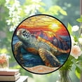 thumbnail image 2 of Turtle 16 Stained Glass Suncatcher Ornament, Xmas Hanging Ornament, Mother’S Day Ornament, Valentine Ornament Gift, Celebration Hanging Decor, Keepsake 2025, 2 of 6