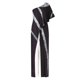 thumbnail image 3 of Gibobby pantalones holgados de oficina Pantalones ajustados de hombro inclinado de manga corta con diseño de patchwork para mujer(Plateado， XXXL), 3 of 5