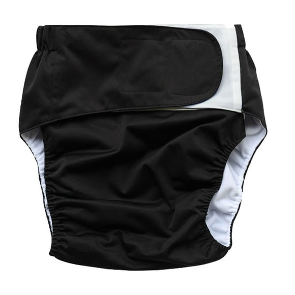 Minnieouse Pantalones de pañales con almohadilla transpirable, ropa interior de incontinencia lavable para personas mayores y masajeadores
