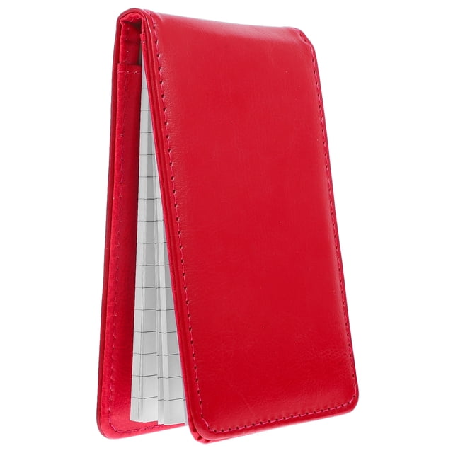 KAKOWELY tiny notepad Notepad Holder Pocket Notebook Included Mini Pocket Notepad Holder Set With 50 Sheet Pads For Meetings Daily Records And Notes5.31"X3.35"X0.59"