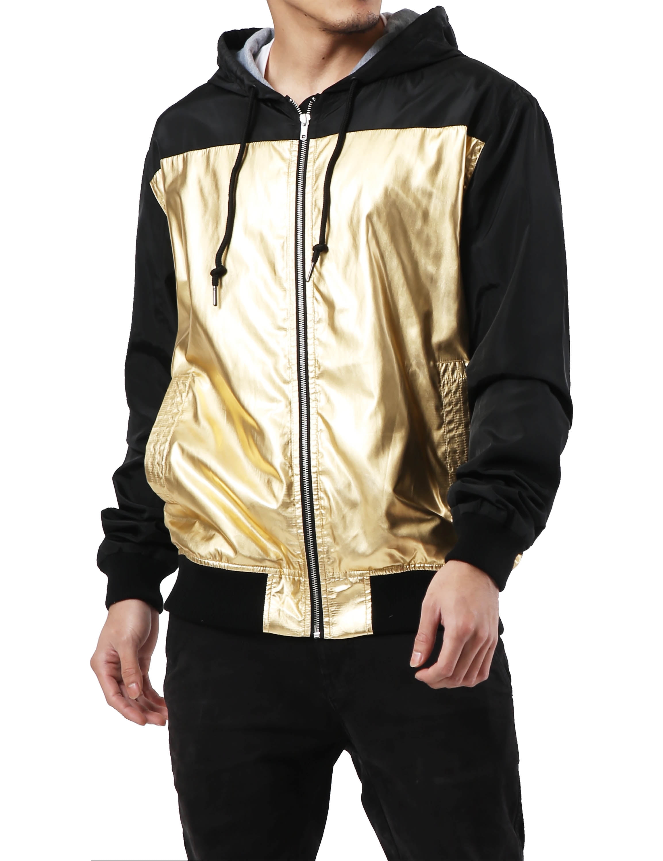 Ma Croix Men s Lightweight Windbreaker Hooded Winter Jacket