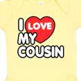 thumbnail image 4 of Inktastic I Love My Cousin Boys or Girls Baby Bodysuit, 4 of 5