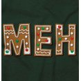thumbnail image 2 of Christmas Gingerbread Meh Sarcastic Women's T Shirt Ladies Tee Brisco Brands S, 2 of 6
