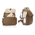 thumbnail image 2 of Babymel Robyn Unisex Convertible Changing Backpack, Tan, 2 of 8