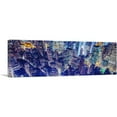 thumbnail image 1 of ARTCANVAS Shanghai China Blue View Panoramic Canvas Art Print - Size: 48" x 16" (1.50" Deep), 1 of 9