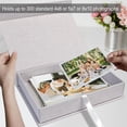 thumbnail image 6 of Lanola 8x10 Archival Photo Storage Box with Lid – Stackable Memory Keepsake Organizer for Photos, Certificates, Jewelry & Scrapbooking Supplies Grass Green, 6 of 8