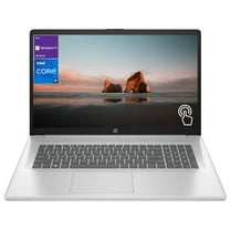 HP 17t Laptop, 17.3" HD   Touchscreen , Intel Core i7-1355U, Intel Iris Xe Graphics, 64GB RAM, 2TB SSD, Webcam, Fingerprint Reader,Backlit KB, Wi-Fi 6,Windows 11 Pro, Silver