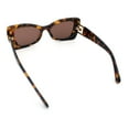 thumbnail image 7 of Womens Bow Tie Shape Beveled Thick Plastic Mod Designer Fashion Sunglasses Tortoise - Brown, 7 of 7