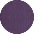 thumbnail image 1 of Ahgly Company Indoor Round Abstract Blue Contemporary Area Rugs, 6' Round, 1 of 4