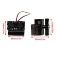 thumbnail image 4 of 40-43mm Dual Speed Motor for 1/8 black, 4 of 8