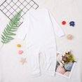 thumbnail image 4 of NOKIO My First Christmas Baby Boy Girl Outfit Toddler New Year Jumpsuit Christmas Romper Fall Winter Clothes Baby Girl Boy Letter Long Sleeve Romper Jumpsuit Boys Girls Button Romper, 4 of 9