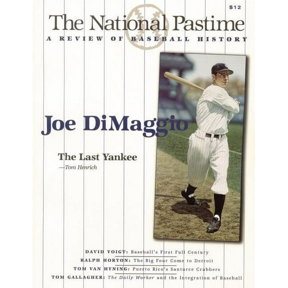 The National Pastime, Volume 19: A Review of Baseball History, (Paperback)