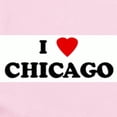 thumbnail image 2 of CafePress - I Love CHICAGO Infant Bodysuit - Baby Light Bodysuit, Size Newborn - 24 Months, 2 of 4