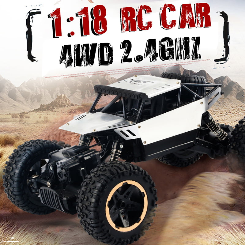 RC Speed Racing Car 1:18 Alloy 2.4G 4WD High Speed Rock Climbing Off-Road RC Car