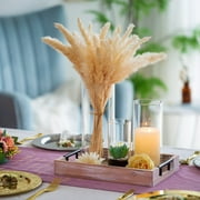 Glasseam Set of 12 Clear Glass Cylinder Vases Hurricane Pillar Candle Holders, 6, 8 & 10
