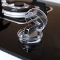 thumbnail image 2 of Stove Knob Covers Child Safety 4PCS Upgraded Double-Key Locks Gas Stove Knob Covers, Oven Stove Baby Proof Knobs for Gas Range, 2 of 4