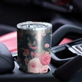 thumbnail image 4 of 30oz Pioneer Flower Tumblers Stainless Steel Tumbler with Lid and Straw,Vacuum Insulated Double Wall Travel Tumbler Cups Mug with Cleaning Brush for Coffee,Tea, 4 of 7