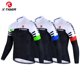 thumbnail image 2 of X-TIGER - Maillot de ciclismo de manga larga de alta calidad para ciclismo de montaña, ropa deportiva para ciclismo de montaña, camiseta de ciclismo con cremallera completa, 2 of 5