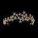thumbnail image 1 of Zhuge Tiara de boda para novia, diadema de princesa, corona nupcial, joyería para el cabello con diamantes de imitación de cristal, decoración para novia, cumpleaños, graduación, boda (A), 1 of 4