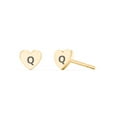 thumbnail image 1 of Boucles d'Oreilles Clous Initiales, 1 of 2