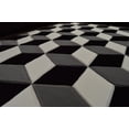 thumbnail image 4 of Premium 3D Hand Carved Modern 5x7 5x8 Rug Contemporary 1099 Grey Gray, 4 of 9