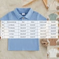 thumbnail image 3 of CAUYDY Toddler Baby Boys Summer Outfit Waffle Button Down Collared Short Sleeve Polo T-Shirt Solid Waffle Tops Clothes(L101-Green,6-12 M), 3 of 8
