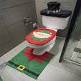 thumbnail image 1 of Kit de cubierta de tanque de Santa Claus Accesorios de decoración de baño reutilizables divertidos JShteea El nuevo, 1 of 7