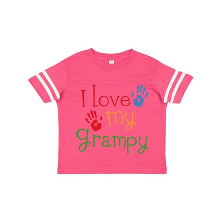 

Inktastic I Love My Grampy Grandchild Gift Toddler Boy or Toddler Girl T-Shirt
