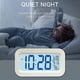 thumbnail image 3 of Rechargeable Electronic Digital Clock with Loud Sound Night Light Temperture, 3 of 5