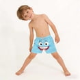 thumbnail image 7 of Xuhomer Summer Swim Trunks for Boys Teens Funny Emoji Print Drawstring Elastic Waist Beach Shorts Casual Loose Vacation Bathing Suit 6-15T, 7 of 7
