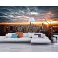 thumbnail image 3 of 3D Wallpaper NYC Nightscape SKU# WAL0196, 3 of 9