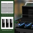 thumbnail image 6 of Premium Custom Fit  2 Heavy-duty Cast Iron Grill + 3 Flame Tamer for Brand-man Hoss Series Grills, 6 of 7