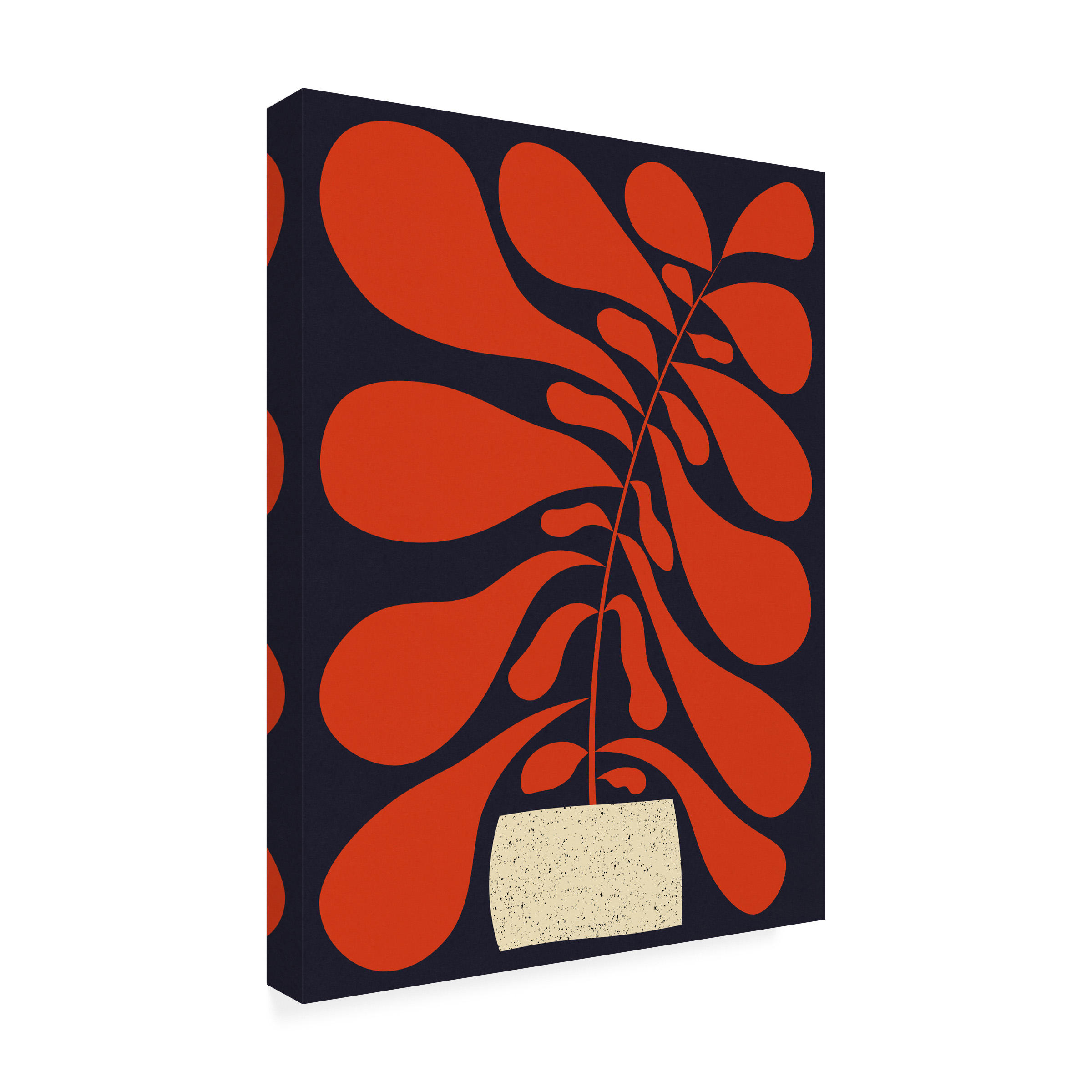 Alisa Galitsyna 'Lazy Plant 1' Canvas Art