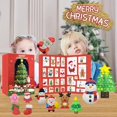 thumbnail image 3 of Juego de calendario de Adviento para niños y adolescentes, Kit de calendario de adviento de Navidad, cuenta atrás de 24 días, regalo de Navidad, 1Set, 3 of 4