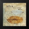thumbnail image 2 of Robinson, Carol 20x20 Black Modern Framed Museum Art Print Titled - Relax, 2 of 5