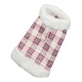 thumbnail image 2 of Fashionable Plaid Print Pet Vest - Soft, Comfortable, and Warm Winter Cat and Dog Coat for Cold Weather, 2 of 8