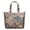 White-397, variant on Rustic Home Decor Inspired Weekender Bag, Zippered Travel Tote with Lightweight Design & Multiple Pockets, Tribal Patterns for Women