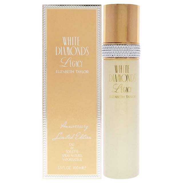 WHITE DIAMONDS LEGACY Edt Spray 3.3 Oz (Anniversary Edition) Elizabeth Taylor Elizabeth Taylor