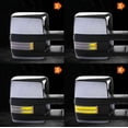 thumbnail image 3 of Chrome Power Heated w/ Dynamic Signal Tow Mirrors For Chevy Silverado 1500 2500, 3 of 9