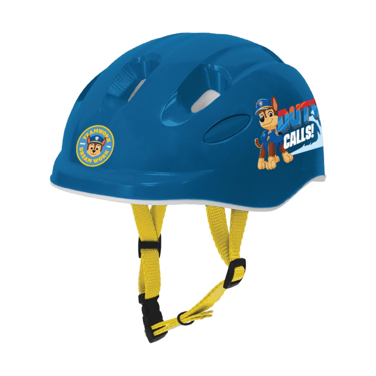 Paw Patrol 3 Wheel Scooter and Helmet Set - Blue - Chase - 50lbs - Unisex - Toddler - Ages 2-5