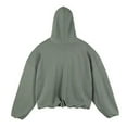 thumbnail image 6 of Dolkfu Cropped Hoodies Men Fleece Western Sweatshirts Streetwear Hooded Mens Shirts Casual L, 6 of 8