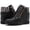 Black/Zebra Stripe, variant on GLOBALWIN Women's Ankle Boots Black Wedge Sneakers For Women 8M