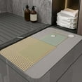 thumbnail image 5 of Summer Savings!Super Absorbent Bathroom Bath Mat Quick Dry Floor Mat,Diatomaceous Earth Mat,Non Slip Thin Bathroom Rugs,Rubber Backed,Bathroom Rug in Front Of The Kitchen Sink,Shower Room,Bathtub, 5 of 8